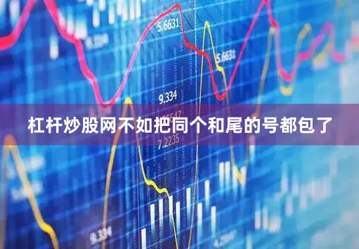 杠杆炒股网不如把同个和尾的号都包了